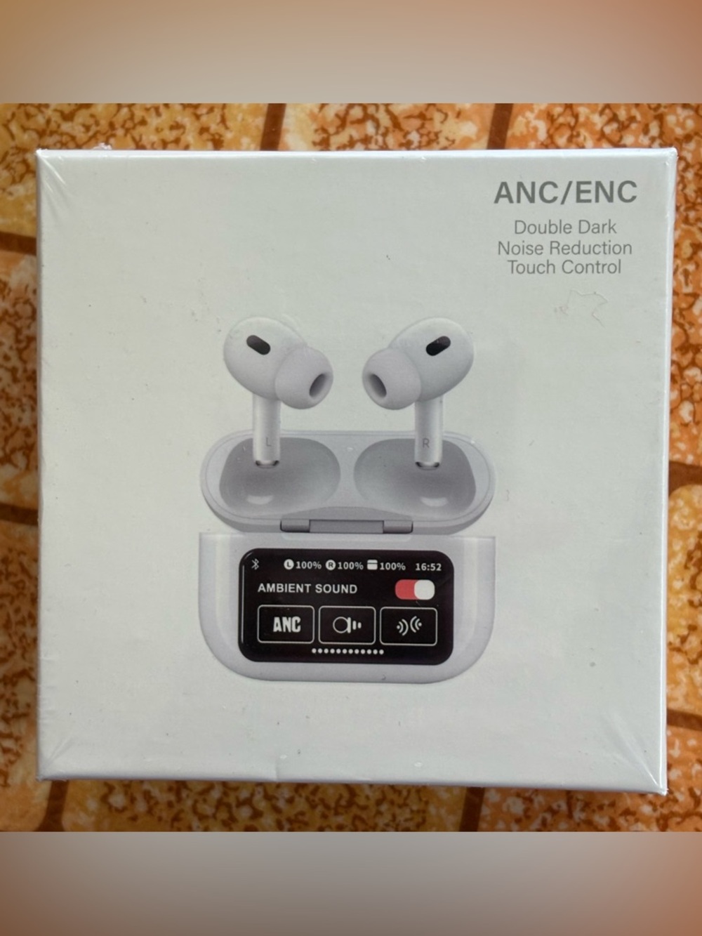 Wireless ANC True Wireless Earbuds in White. NWT.